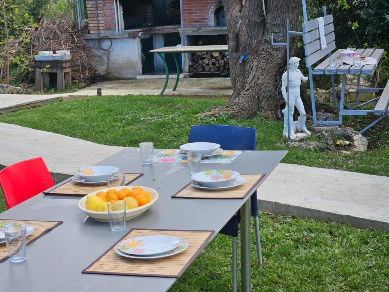 Family Beach Swimming Pool Villa Luanit Trajas Esterno foto